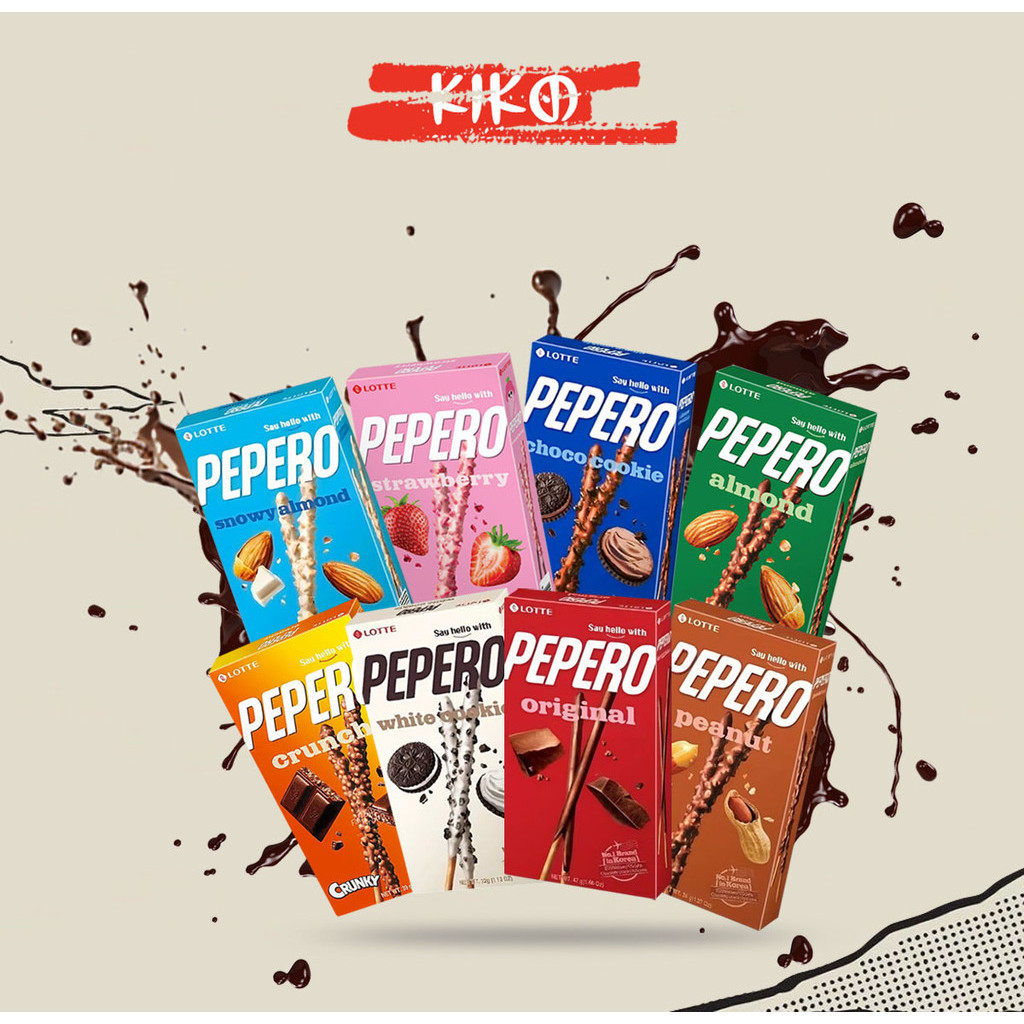 Bánh Que Lotte Hàn Quốc PEPERO hộp 47gr | Shopee Việt Nam