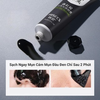 Kem Lột Mụn Đầu Đen HIISEES 20g – Combo 2 tuýp – Than Tre Từ Tính, Làm Sạch Sâu, Se Lỗ Chân Lông