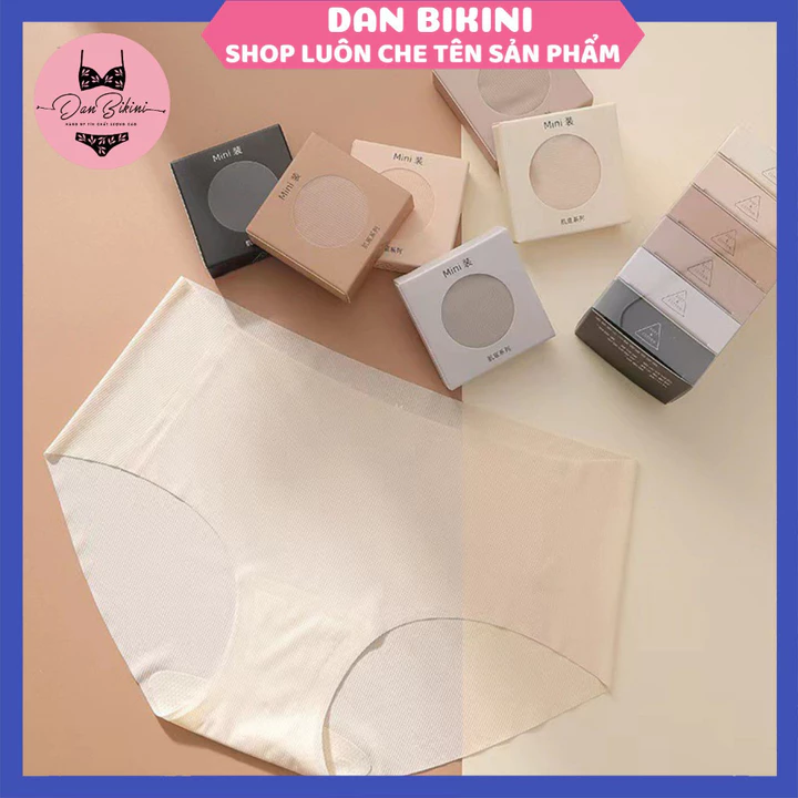 SET 6 QUẦN LÓT SU THẠCH MINI - Quần Lót Nữ Su Thạch Băng Lụa Kháng Khuẩn Siêu Tàng Hình MÃ MINI6