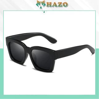Mắt Kính Thời Trang Form Vuông Bản Lớn Unisex Nam Nữ K56 - Hazo