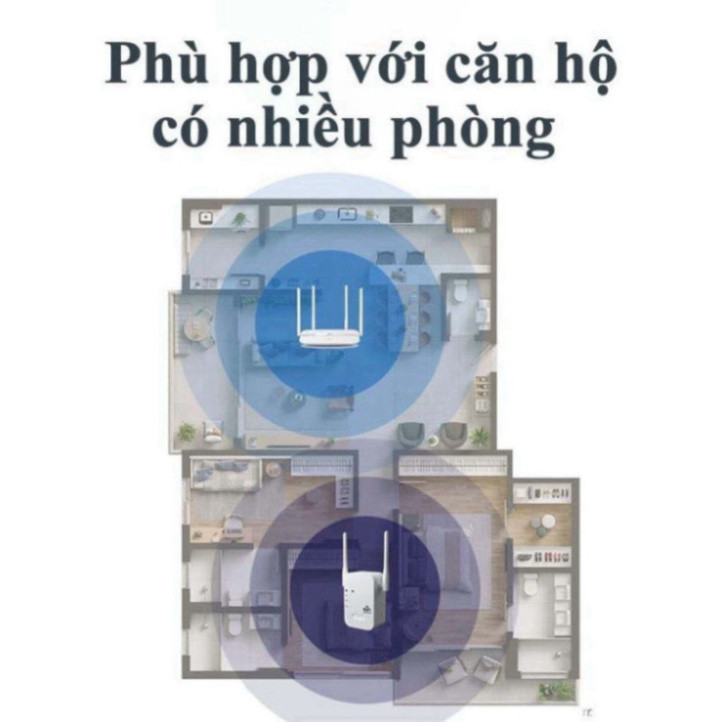 Bộ Kích Sóng Wifi 4 Râu Tốc Độ Cao 300Mbps - Bộ Kích Sóng Wifi Xuyên Tường Cải Thiện Tốc Độ Mạng HOT HOT
