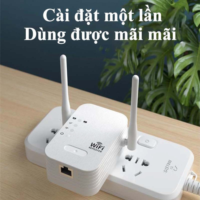 Bộ Kích Sóng Wifi 4 Râu Tốc Độ Cao 300Mbps Kiêm Cục Kích Wifi Không Dây Siêu Mạnh Bộ Kích Wifi Kết Nối Xa HOT
