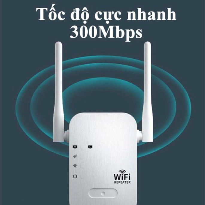Bộ Kích Sóng Wifi 4 Râu Tốc Độ Cao 300Mbps Kiêm Cục Kích Wifi Không Dây Siêu Mạnh Bộ Kích Wifi Kết Nối Xa HOT