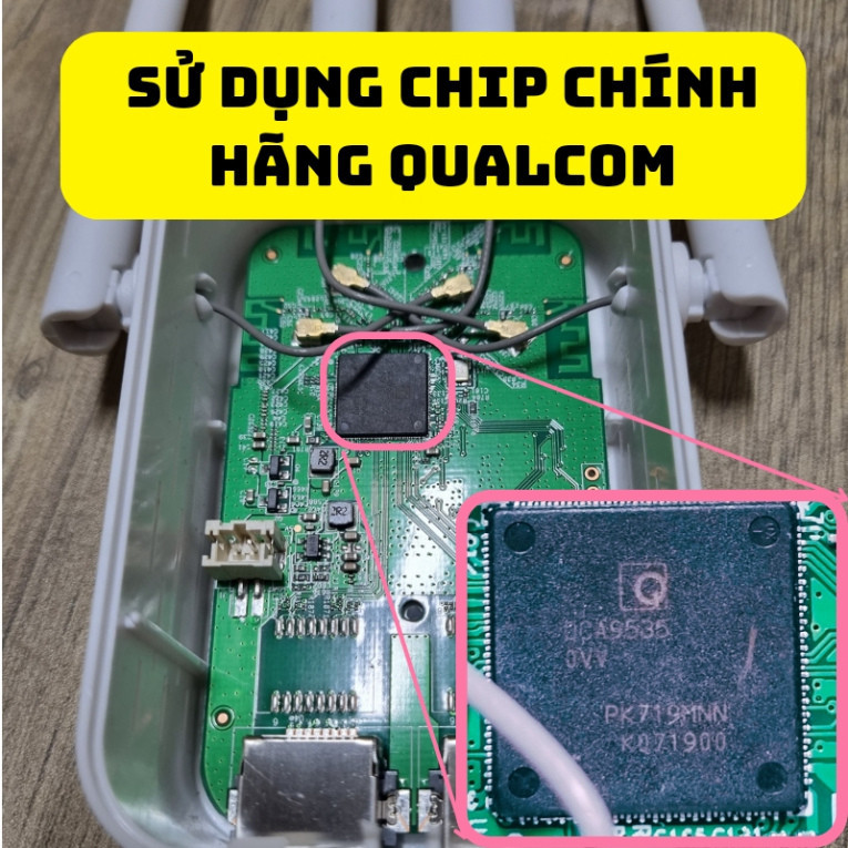 Kích sóng Wifi 4 râu tốc độ cao 300Mbs. Mở rộng vùng phủ sóng, cải thiện tốc độ mạng Wifi HOT