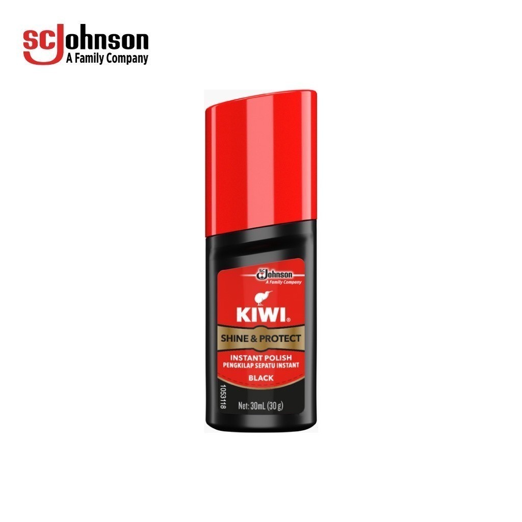Ảnh KIWI Xi Nước Đánh Giầy Màu Đen 30ml 1