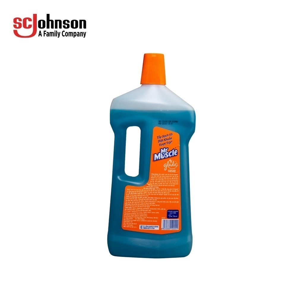 Ảnh MR MUSCLE Nước Lau Nhà Hương Biển Phiêu Bồng 1000ml 2