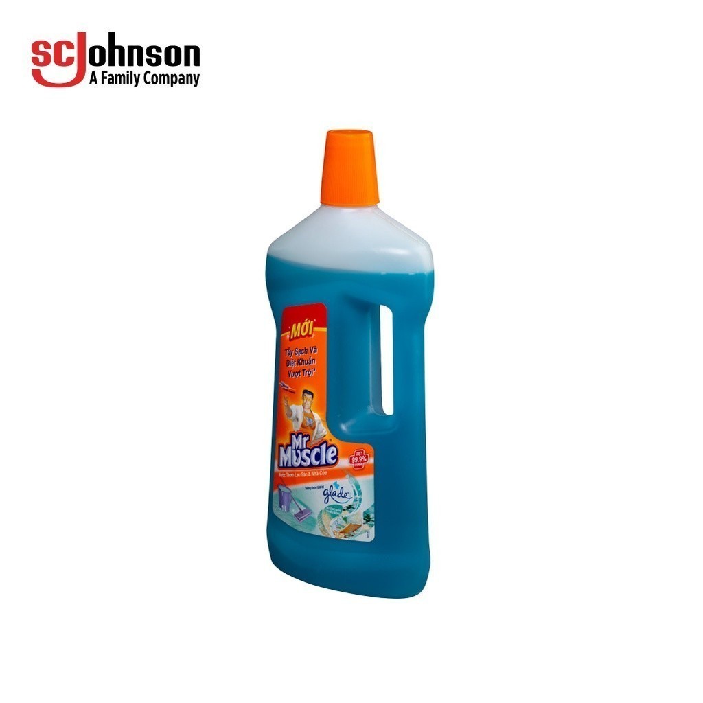 Ảnh MR MUSCLE Nước Lau Nhà Hương Biển Phiêu Bồng 1000ml 1