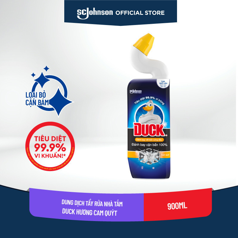 Ảnh DUCK Tẩy Rửa Đánh Bay Cặn Bẩn Hương Cam Quýt 900ml 1