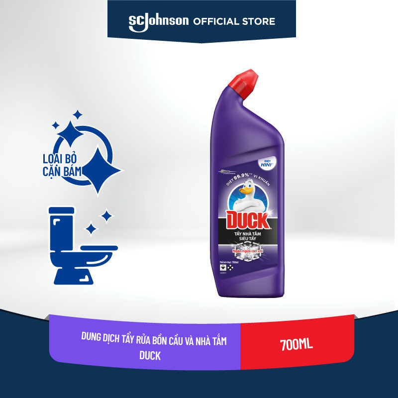 Ảnh DUCK Tẩy Rửa Bồn Cầu & Nhà Tắm Siêu Tẩy Pro 700ml 1