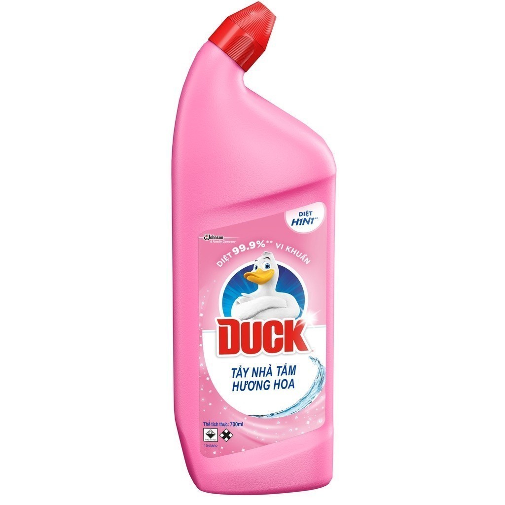 Ảnh DUCK Tẩy Rửa Bồn Cầu Và Nhà Tắm Hương Hoa 700ml 3