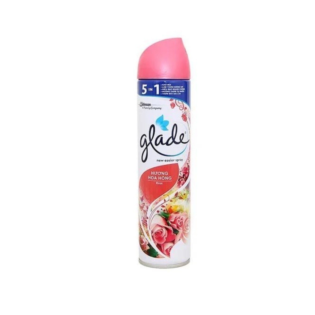 Ảnh GLADE Xịt Thơm Phòng Hương Hoa Hồng 280ml 1