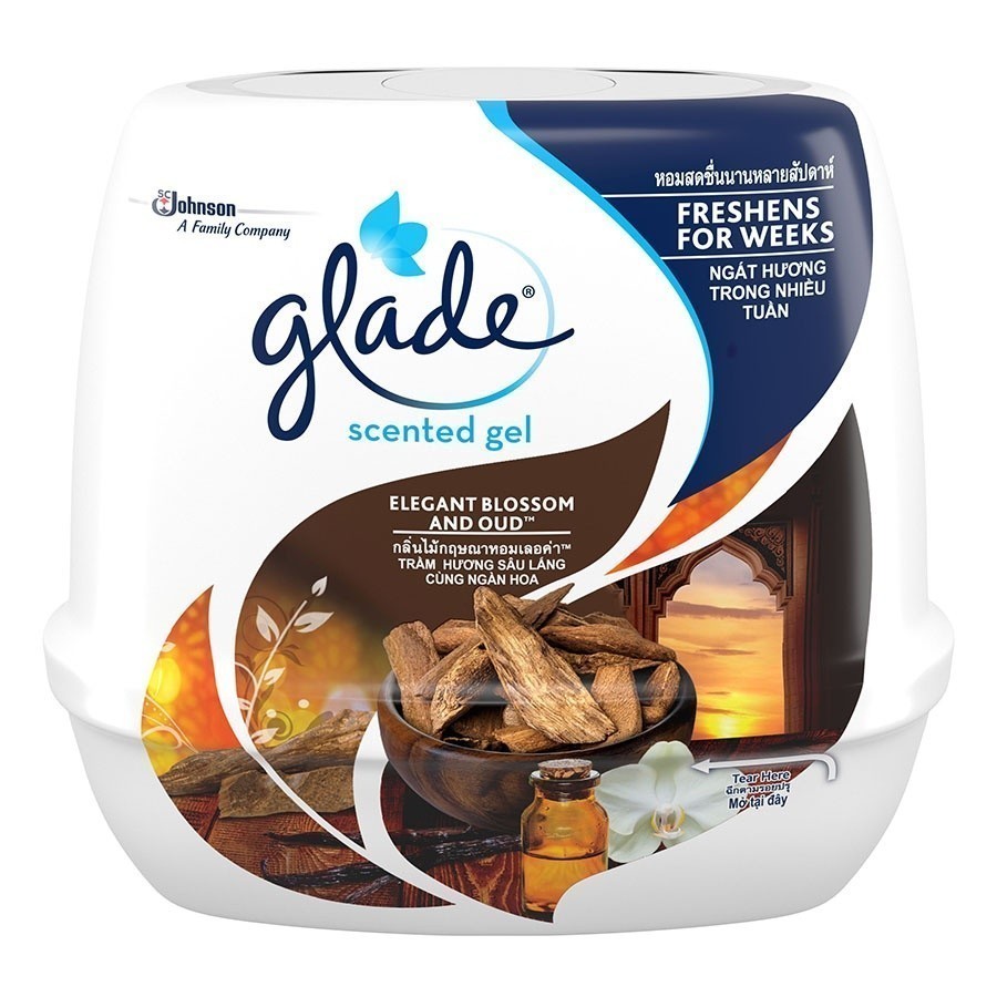 Ảnh GLADE Sáp Thơm Hương Trầm Hương 180ml 1