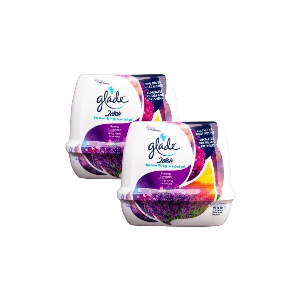 Ảnh GLADE Combo 2 Sáp Thơm Hương Lavender 180gx2 1