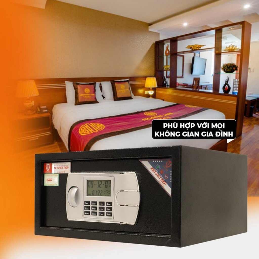 [HÀNG CHÍNH HÃNG] Két Khách Sạn Việt Tiệp Mini Chuẩn Phong Thủy KKS06DT