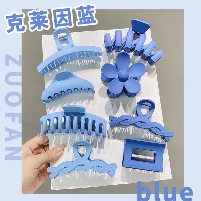 Set 8 kẹp càng cua "Hoa anh đào" - Kẹp Tóc Nhựa Phong Cách Hàn Quốc Cho Nữ Avinh ntt95