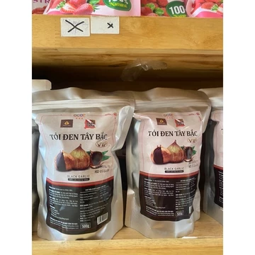 Tỏi đen cô đơn hàng loại 1 củ to đều đẹp - Tỏi đen Tây Bắc ( Túi 500gr)