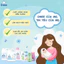 Nước giặt quần áo Dnee cho bé 3000ml - Nước giặt xả Thái Lan có tem Đại Thịnh