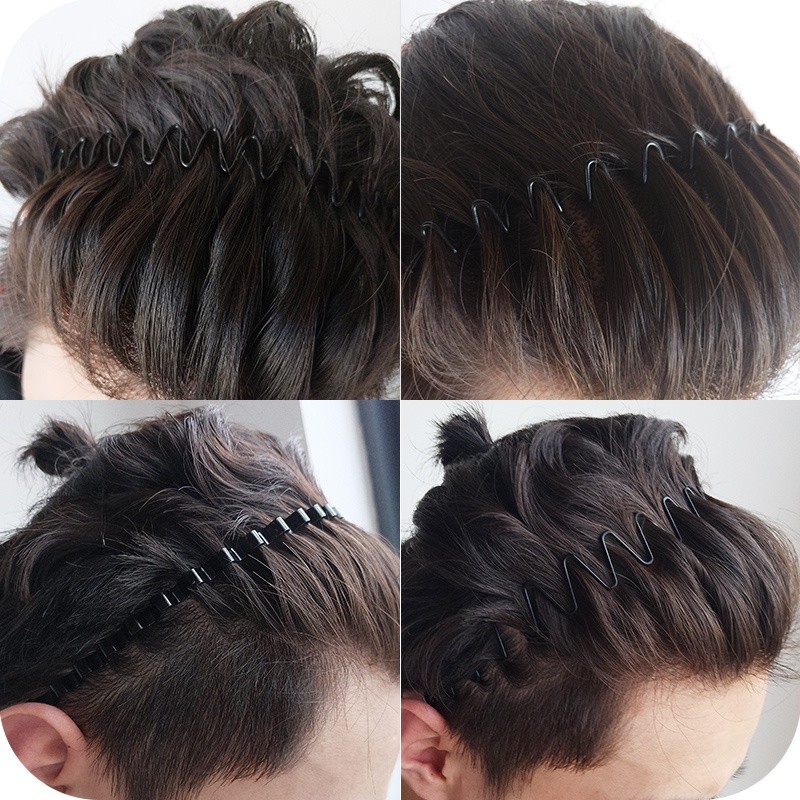 Bờm/Cài Tóc Kim Loại Đơn Giản Với Nhiều Kiểu Dáng Cho Cả Nam Và Nữ Phụ Kiện Tóc