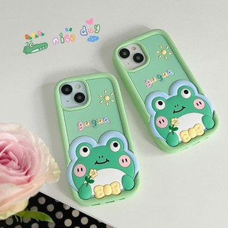 Ốp lưng iphone hoạt tiết Ếch Xanh Gu Gua 6plus/7plus/8plus/x/xs/xsmax/11/12/13/14/15/pro/plus/promax RABBI