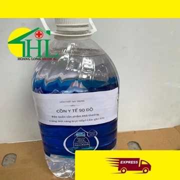 Cồn Y Tế 90 Độ, 70 Độ - Sát Khuẩn, Sát Trùng - Can 5 Lít