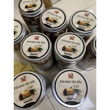 Tỏi đen Tây Bắc 500gr (Loại có hộp) - Tỏi Cô đơn Tỏi đen