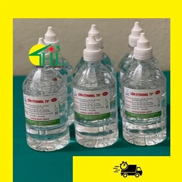 Thùng 24 Chai Cồn Y Tế - Cồn 70 Độ 500 ml Ethanol Sát Khuẩn Rửa Tay, Dùng Cho Máy Phun Khử Trùng Chai 500 ml