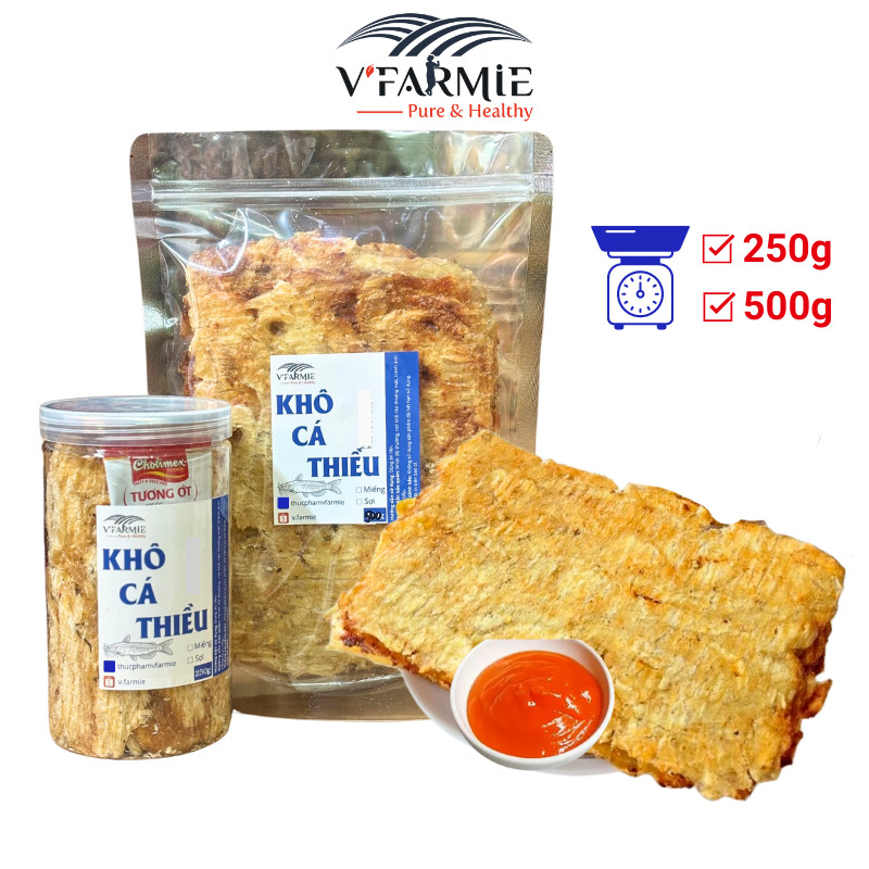 Khô cá thiều miếng 250g/500g thơm ngon