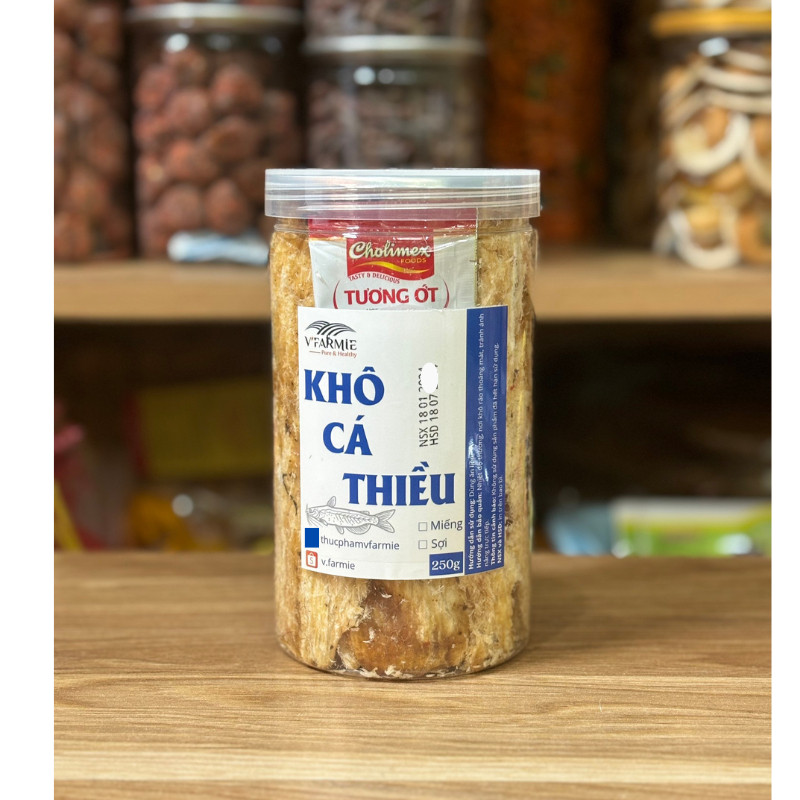 Khô cá thiều miếng 250g/500g thơm ngon