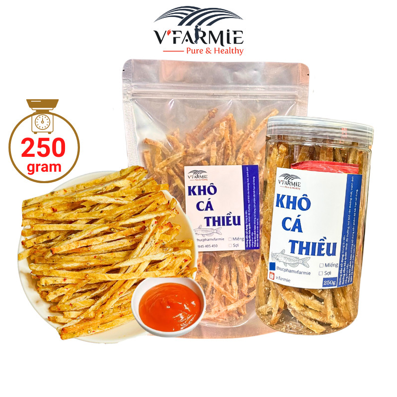 Khô cá thiều cắt sợi que 250g thơm ngon