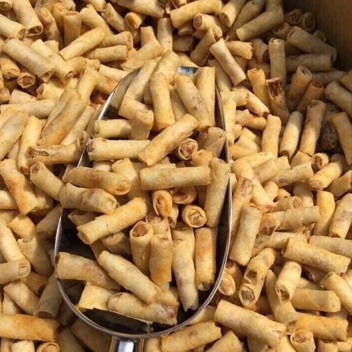 Chả giò sấy giòn ăn liền hải sản hộp 250g - Chả giò ALNN Hải sản Vissan 250g