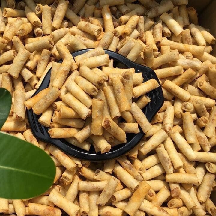 Chả giò sấy giòn ăn liền hải sản hộp 250g - Chả giò ALNN Hải sản Vissan 250g