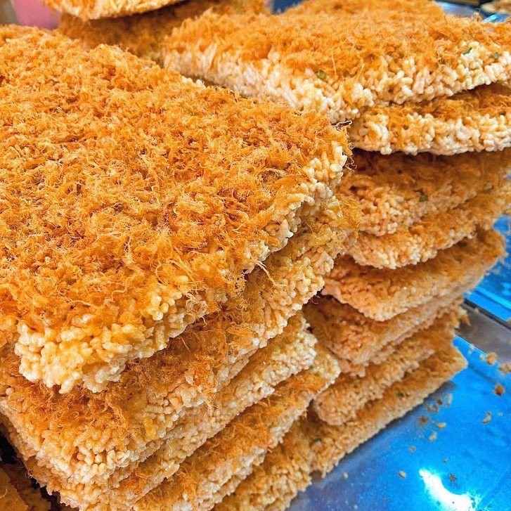 Cơm cháy chà bông giòn xốp đậm đà gói 180g và gói 250g