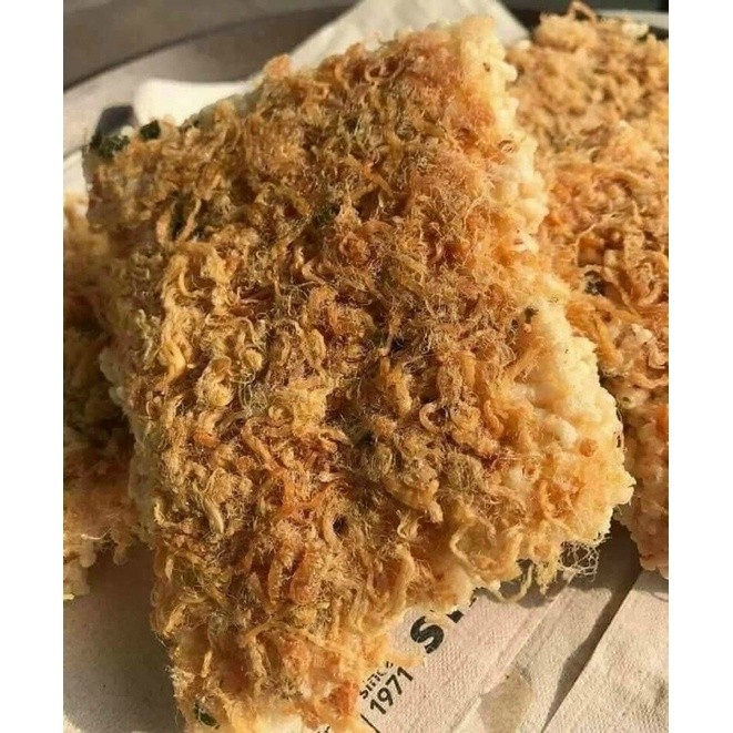 Cơm cháy chà bông giòn xốp đậm đà gói 180g và gói 250g