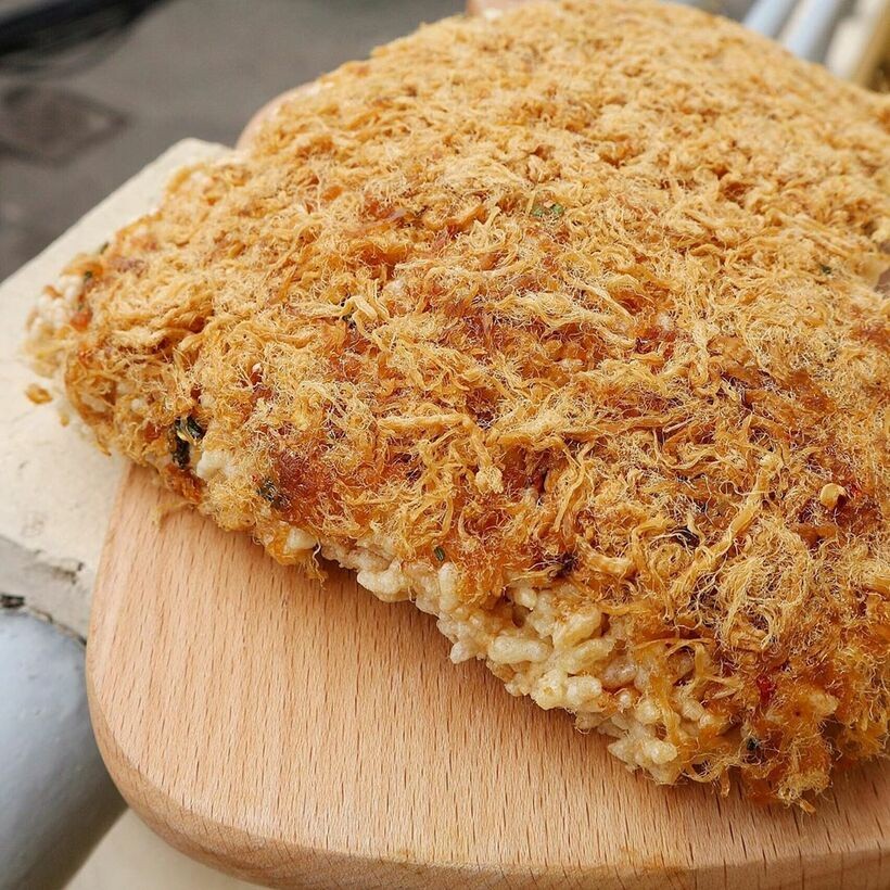 Cơm cháy chà bông giòn xốp đậm đà gói 180g và gói 250g