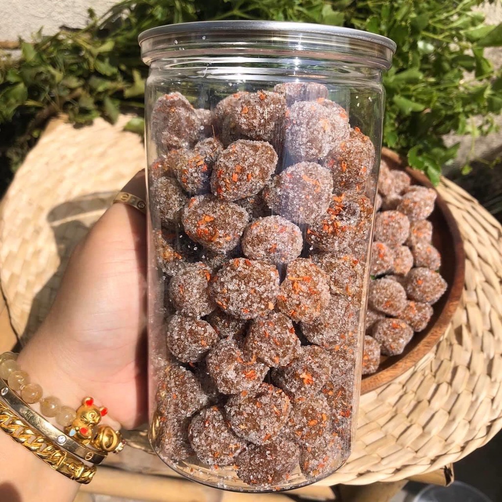 Kẹo me tắc xí muội chua cay hộp 500g