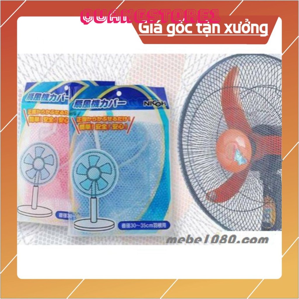 Sẵn hàng Lưới bọc lồng quạt an toàn cho bé .
