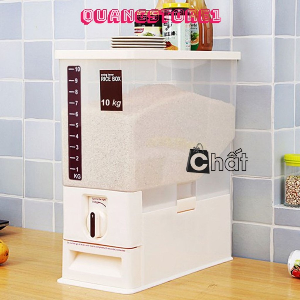 Thùng Đựng Gạo Đứng Tashuan 10kg