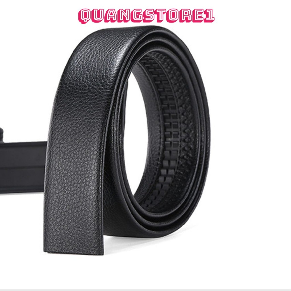 Dây Lưng Nam🍓 DÂY LƯNG NAM CAO CẤP 🍓Dây Nịt Nam Cao Cấp Dài 120cm Rộng 3.5cm,Thắt Lưng Nam Da Pu Cao Cấp (Không Khóa)