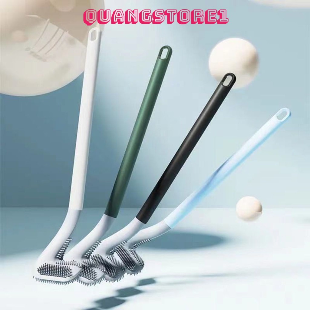 Chổi Cọ Bồn Cầu Thông Minh Hình Gậy Golf CG2 Tặng Kèm Móc Treo Chà Cọ Siêu Sạch