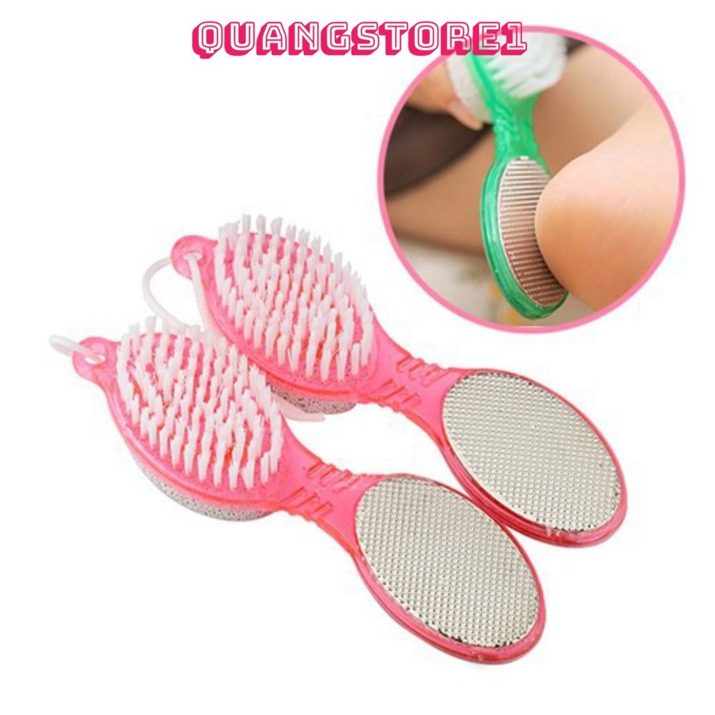 Dụng cụ chà gót chân/ tẩy da chết đa năng 4In1 - Chà gót chân 4 đầu tiện dụng 🍉 #chà_gót 🍉