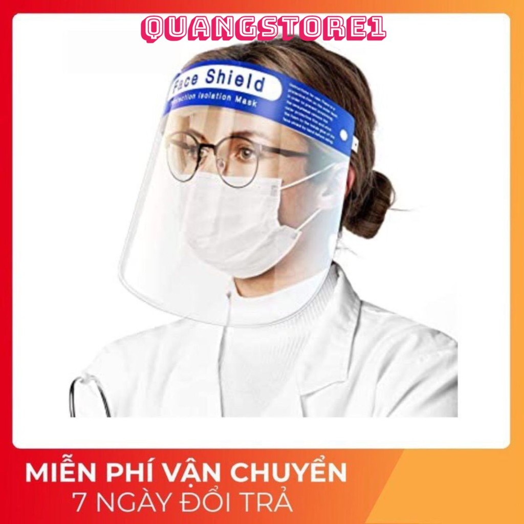 PVN17289 Tấm che mặt phòng dịch, kính chống giọt bắn y tế faceshield.Giá xưởng Kính Chống T2