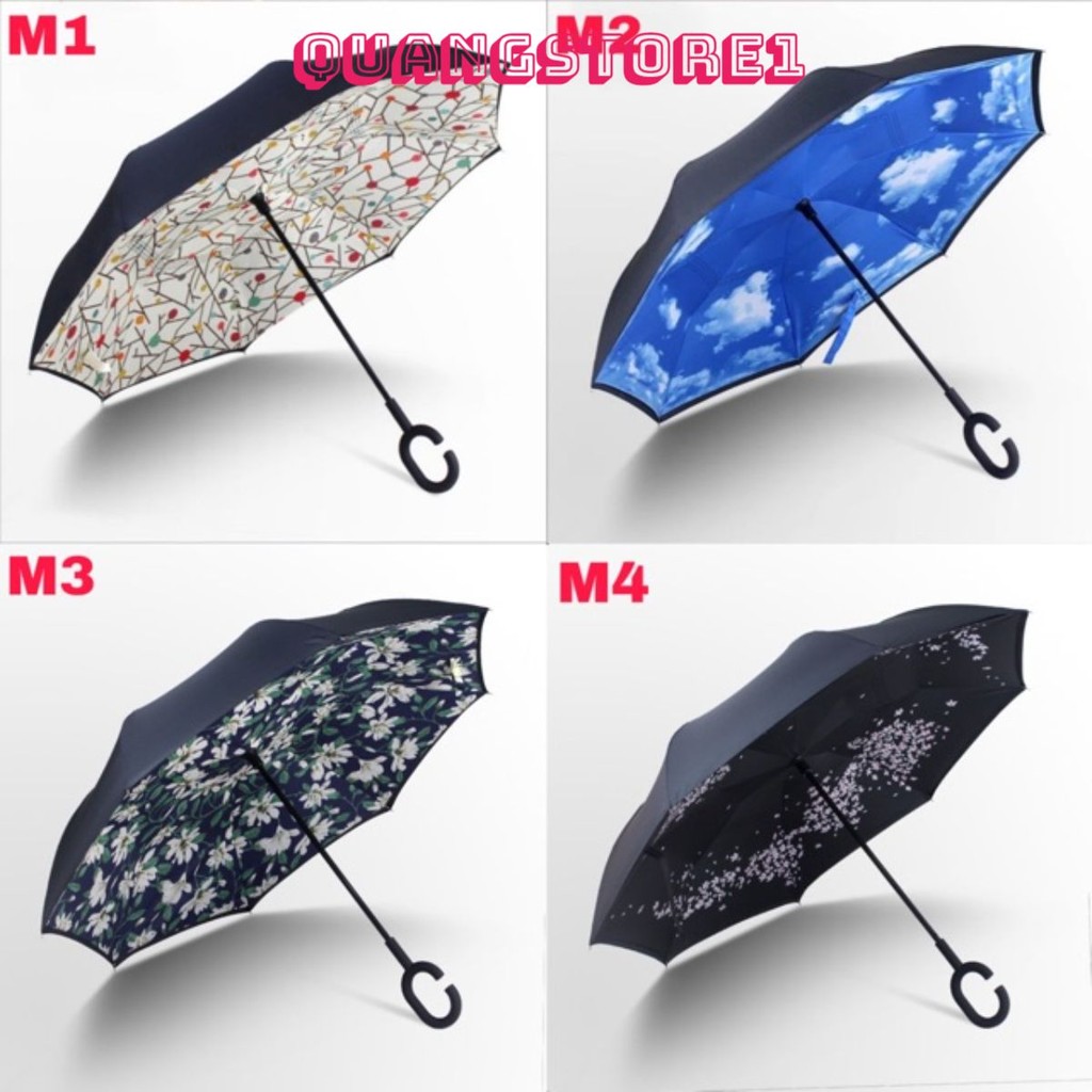 Ô , Dù Gấp Ngược Thông Minh, Tiện Lợi