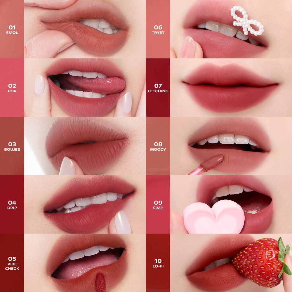 Ảnh Son Tint Nước Mịn Lì Thuần Chay SUGARPLUM MistyNow Blurring Tint (3.8g) 2