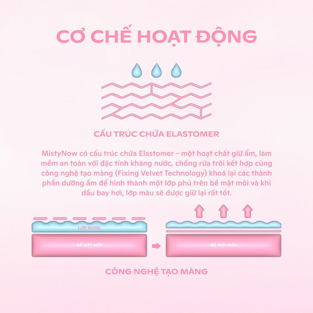 Ảnh [LIVESTREAM] Son Tint Nước Mịn Lì Thuần Chay SUGARPLUM MistyNow Blurring Tint (3.8g) 3