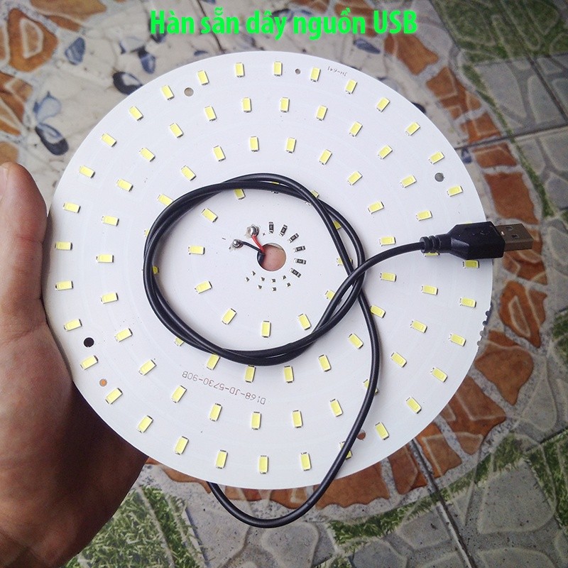 Chip LED 5V /50W Sáng trắng đường kính 163mm siêu sáng | Shopee Việt Nam