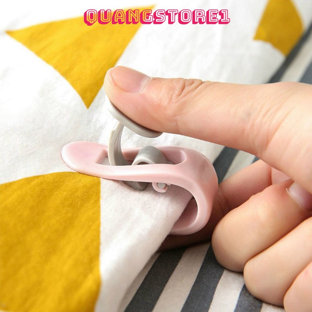 [SET 8 - KẸP GA GIUỜNG] Kẹp Nhựa Chống Trượt Chăn Bông Cố Định Ga Giường Kẹp Rèm Cửa Tiện Lợi - #KEPGAGIUONG