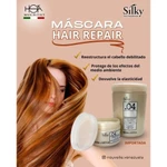 Kem ủ tóc phục hồi tóc hư tổn SILKY HAIR REPAIR MASK 250ML/ 1000ML hấp tóc, dưỡng tóc khô xơ rối, uốn nhuộm duỗi — ảnh 4