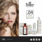 Kem ủ tóc phục hồi tóc hư tổn SILKY HAIR REPAIR MASK 250ML/ 1000ML hấp tóc, dưỡng tóc khô xơ rối, uốn nhuộm duỗi — ảnh 7