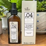 Tinh dầu dưỡng tóc Silky Argan Oil siêu mềm mượt, serum tóc nhuộm uốn, phục hồi hư tổn gẫy rụng, chăm sóc tóc khô xơ — ảnh 4