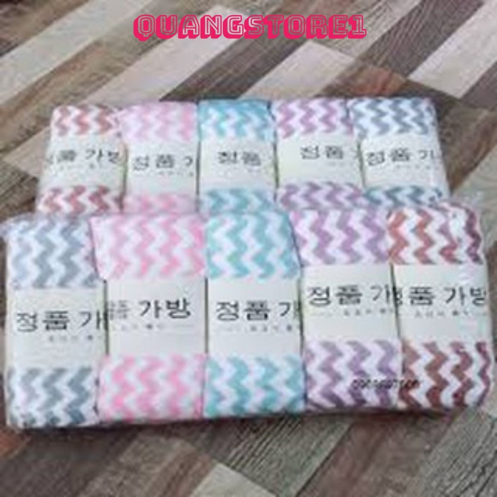 10 Khăn Mặt Lông Cừu Xuất Hàn Cao Cấp Siêu Thấm Hút Có Kẻ Sọc Mềm Mại Kích Thước 30 x 50cm Hàng Loại 1 - #khăn_mặt